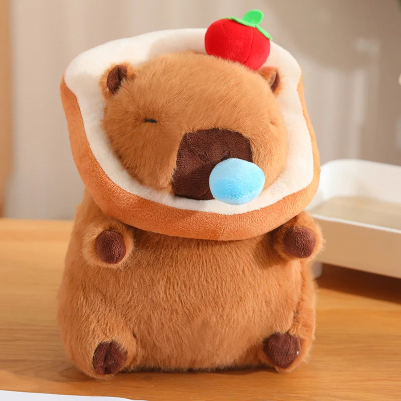 Capy the Boba Bread Nose Drop Capybara Plush