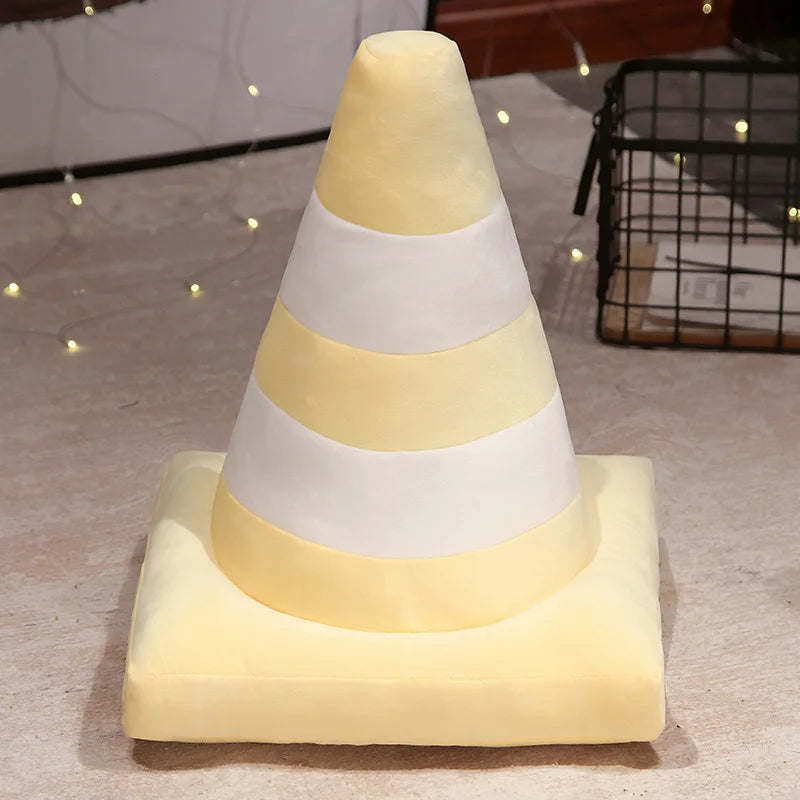 Connie the Squishy Traffic Cone Plush Pillow