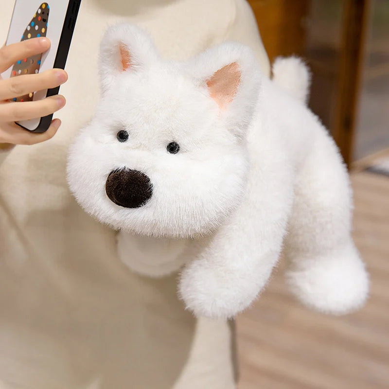 Fluffy Kawaii Westie Raccoon Sloth Husky Fox Snuggle Plushie