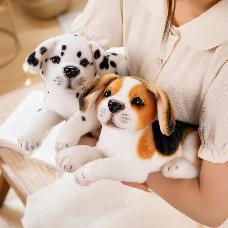 Dotty the Kawaii Spotted Dalmatian Puppy Snuggle Plushie