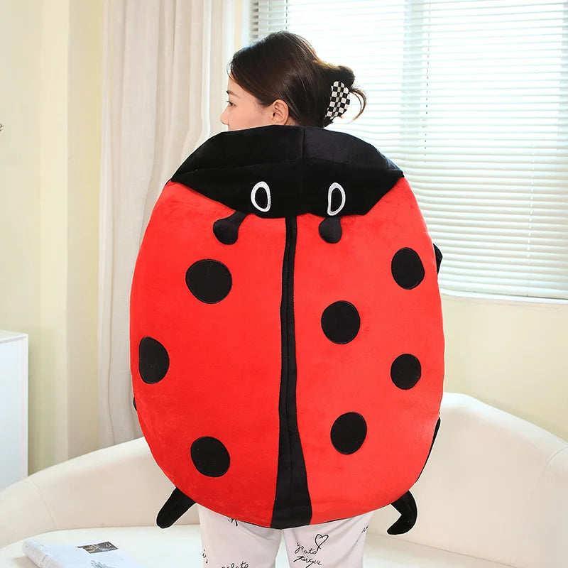 Ladybug the Wearable Squishy Plush Pillow