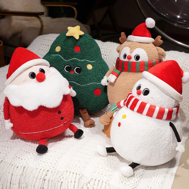 Jolly Christmas Crew Kawaii Plushie Collection