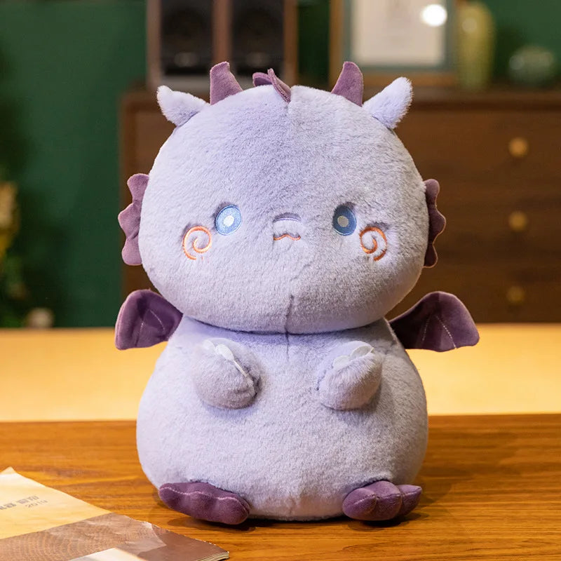 Drago the Flying Winged Kawaii Dragon Snuggle Plushie