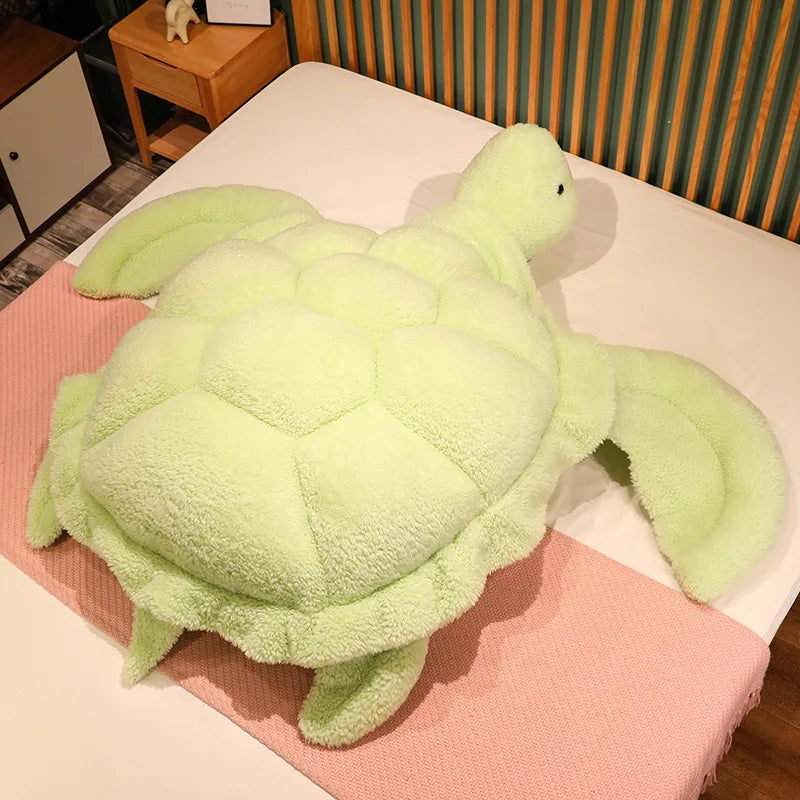 Shelly the Giant Hairy Turtle Sofa Plush Cushion