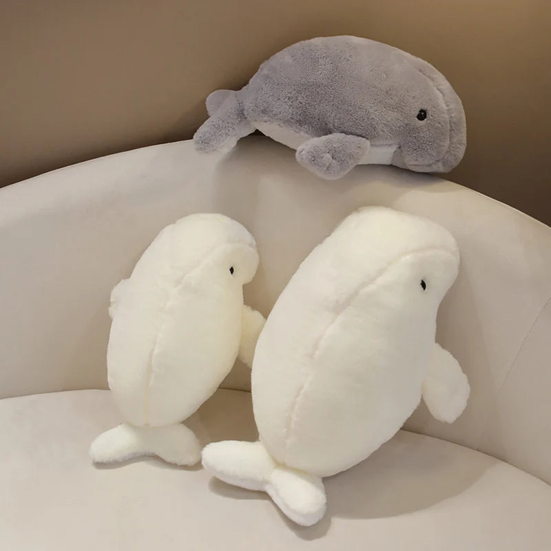 Marina the Kawaii Lifelike Manatee Dugong Sea Cow Plushie