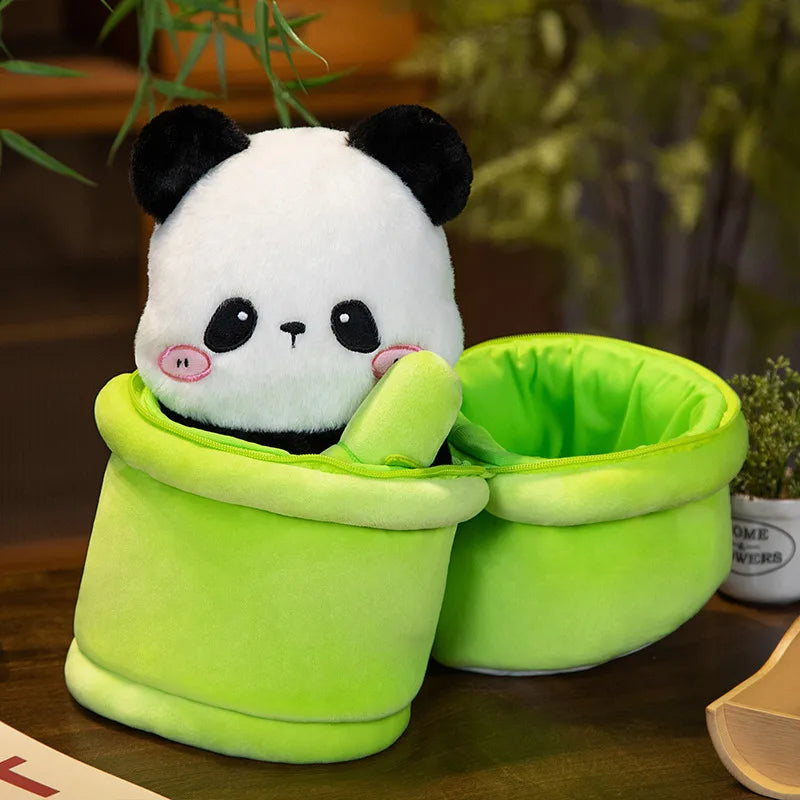 Bamboo the 2-in-1 Kawaii Panda Plushie Pillow