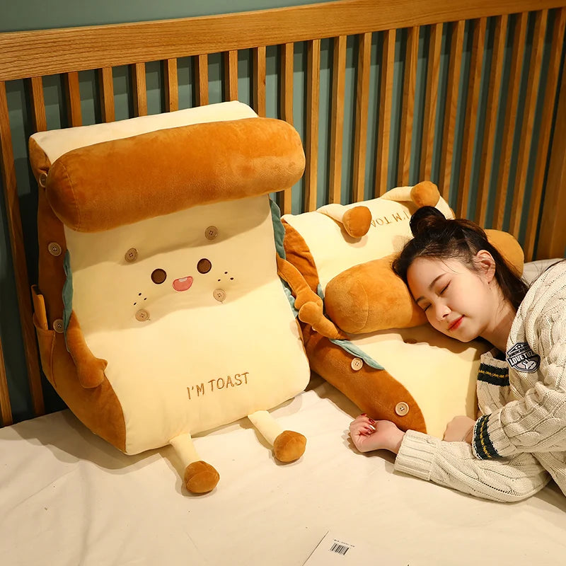Toasty the Kawaii Triangle Toast Bread Rest Cushion