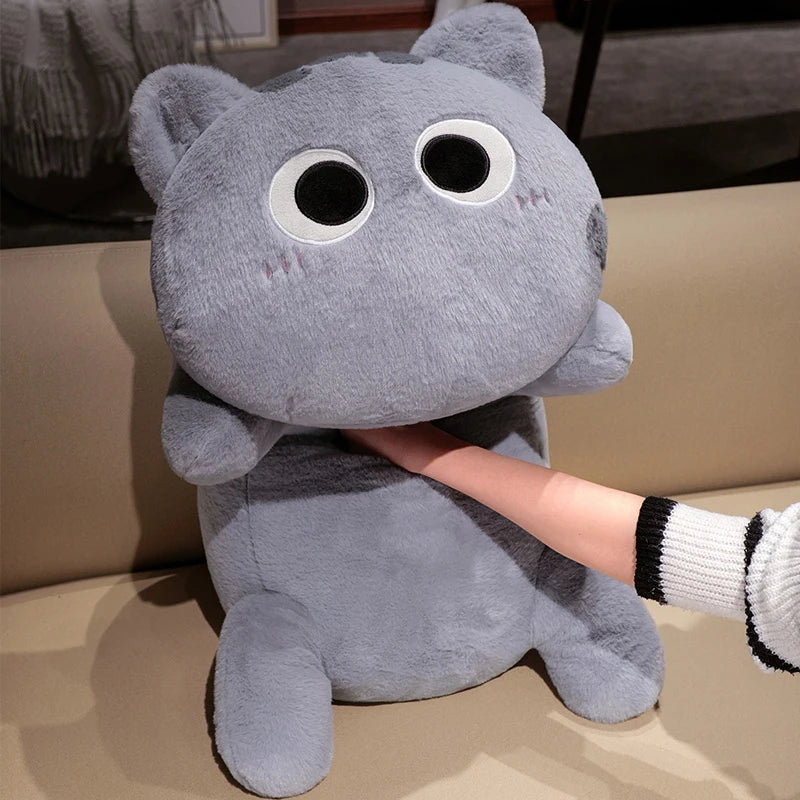 Chubby the Kawaii Lying Creative Cat Plushie