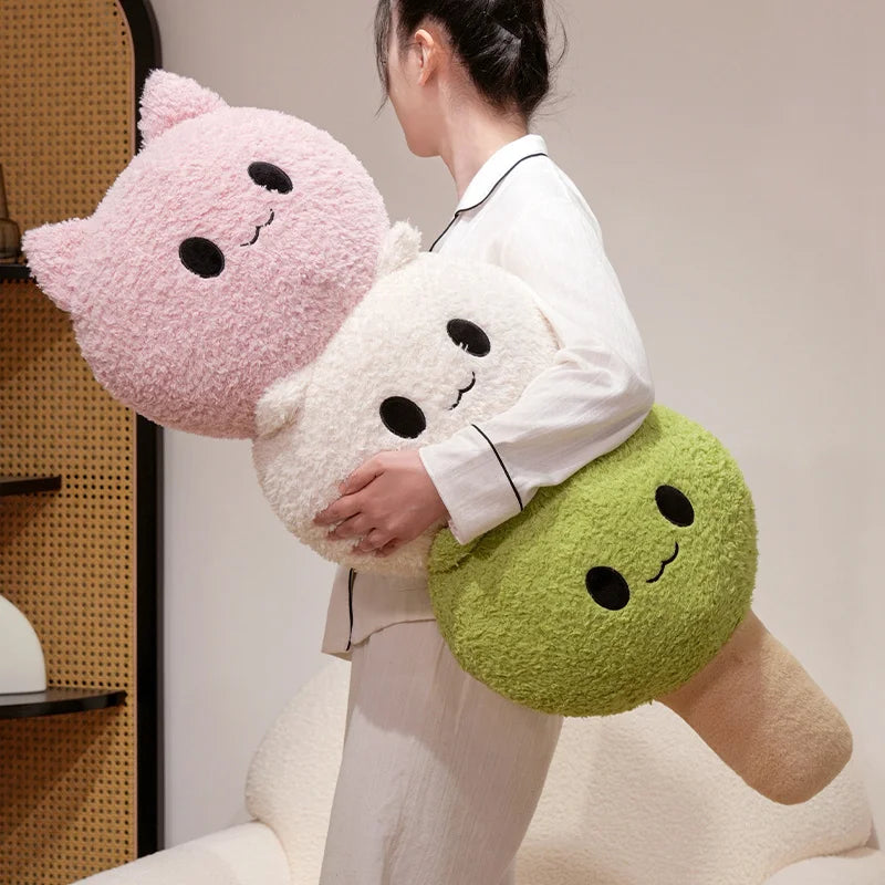 Tanghulu Snacking Kawaii Cat Snuggle Plushie