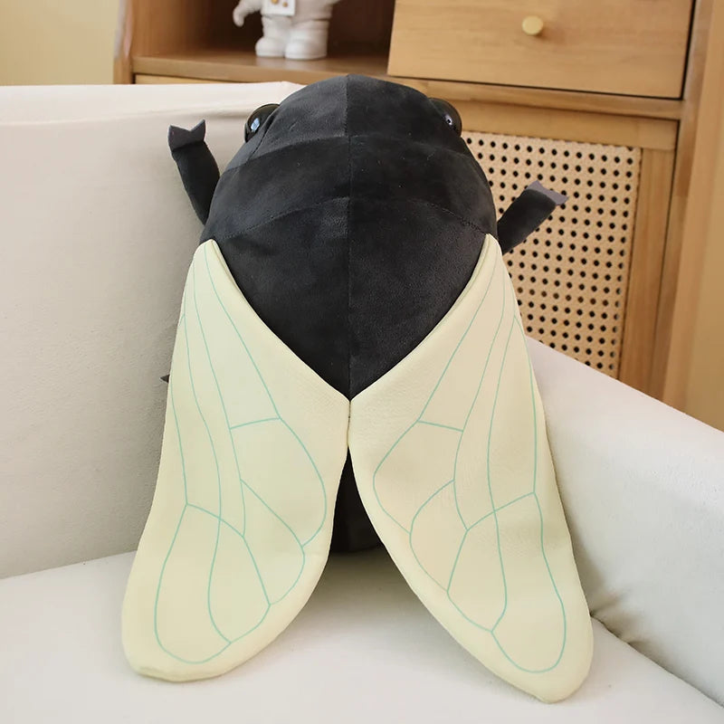 Cicada the Lifelike Insect Stuffed Plush Back Cushion