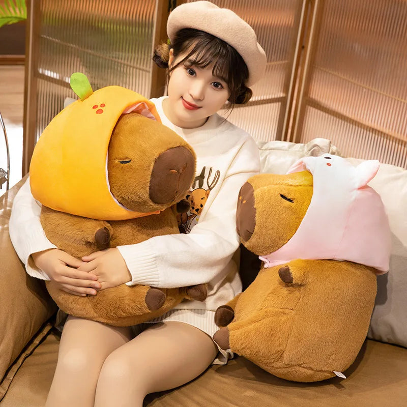 Capy the Shape-Shifting Panda Rabbit Capybara Plushie