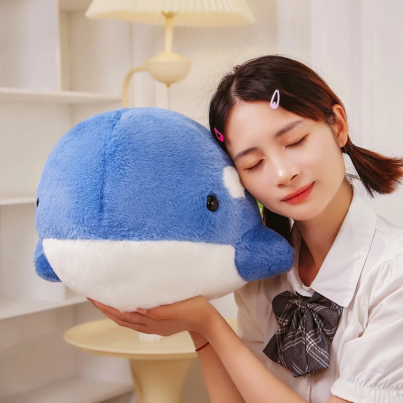 Oreo the Round Chubby Orca Whale Soothing Plushie