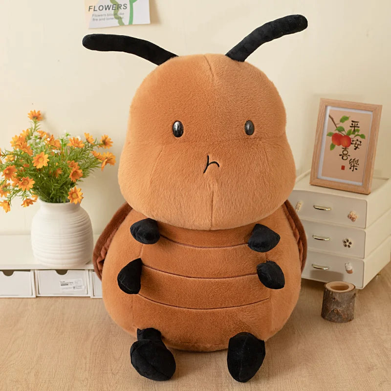 Buzzy the Ant Bee Cockroach Funny Plush Pillow