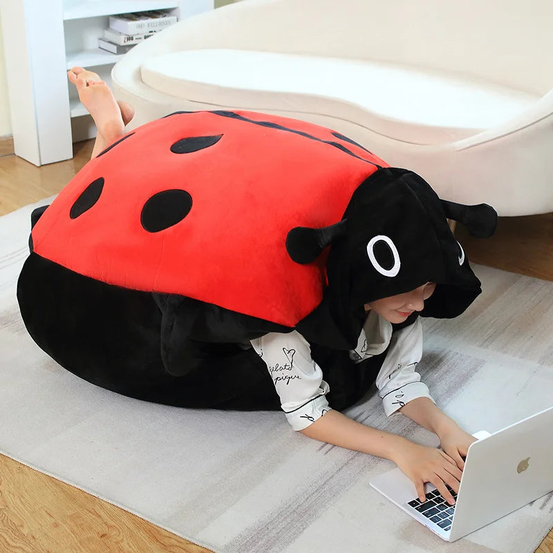 Ladybug the Wearable Squishy Plush Pillow