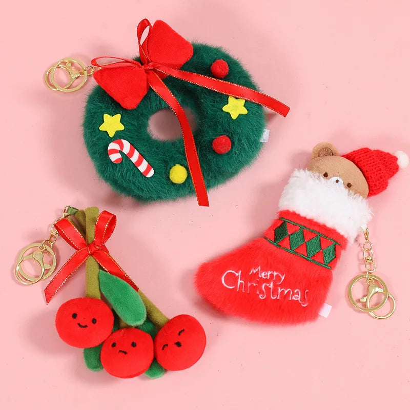 Jolly Christmas Squad Santa Gingerbread Tree Plushies
