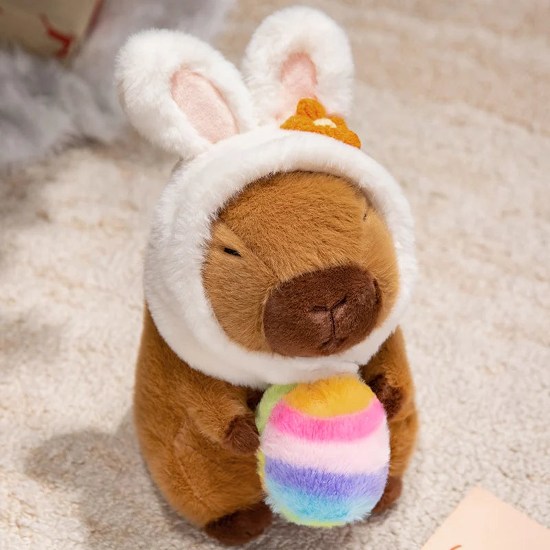 Blossom Bouquet Hugging Bunny Plushie