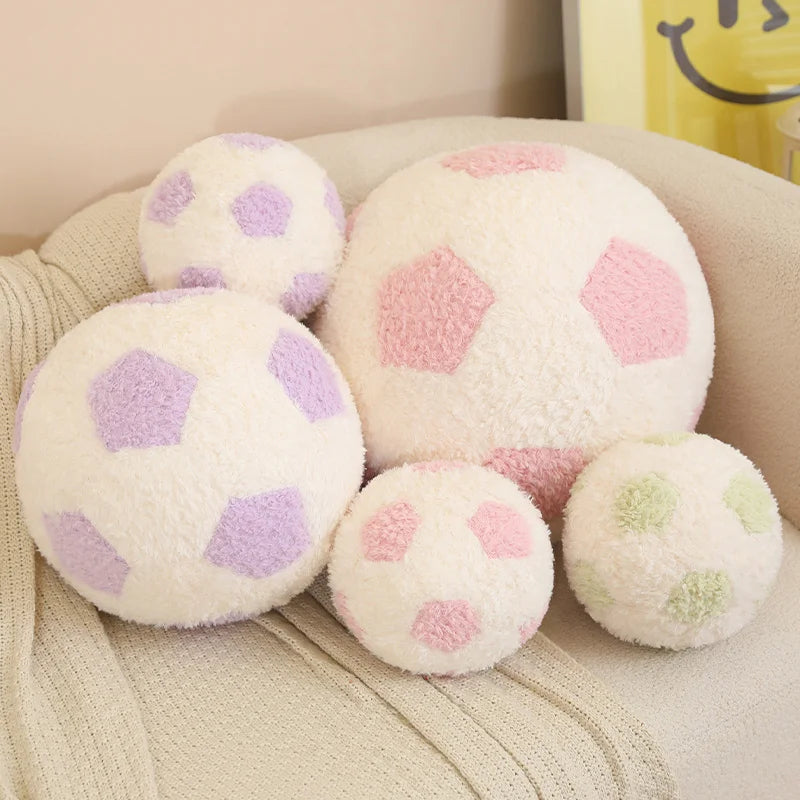 Bouncy Stuffed Football Plush Pillow