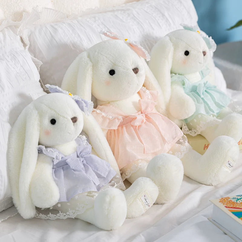 Princess the Kawaii Bunny in Skirt Plush Pillow