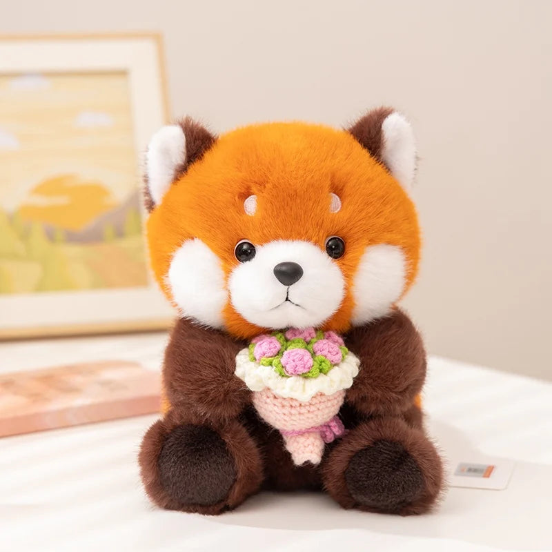 Blossom Bouquet Hugging Bunny Plushie