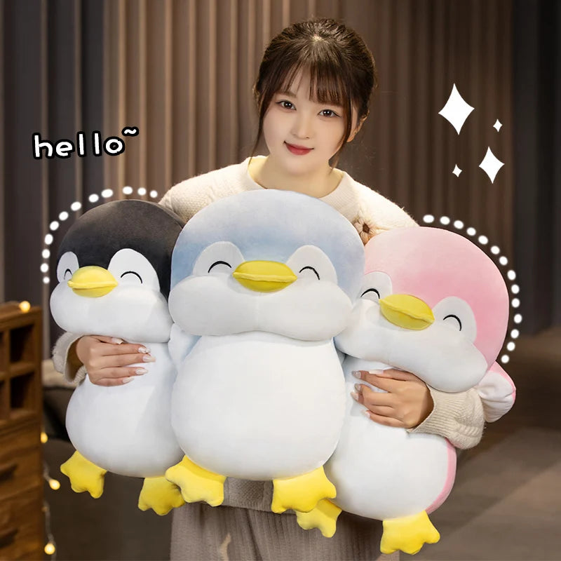 Pudge the Chubby Fat Penguin Plush
