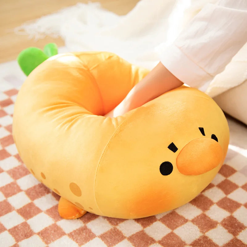 Sandy the Soft Seal Mango Plush Cushion Plushie