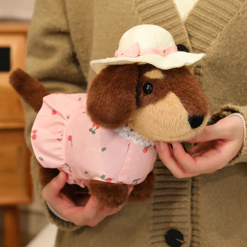 Dressed-Up Dachshund Kawaii Plushie Collection