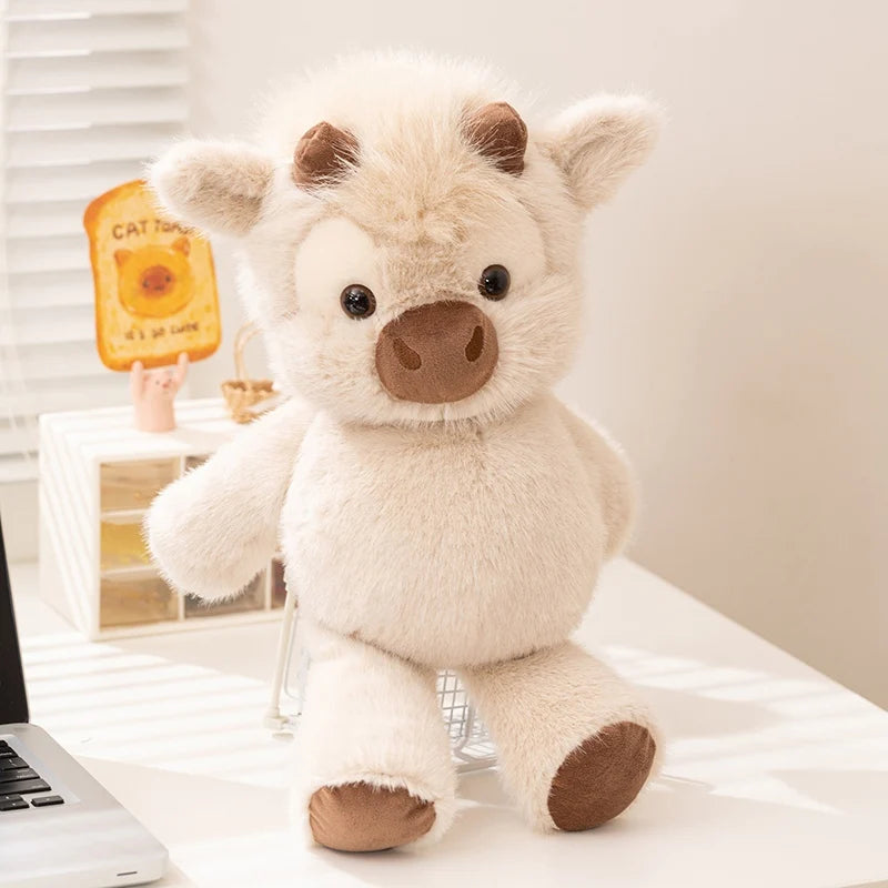 Mooie the Kawaii Soft Cattle Cow Cartoon Plush Plushie