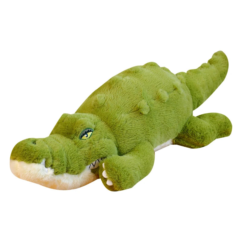 Snappy the Giant Lounging Crocodile Kawaii Plushie