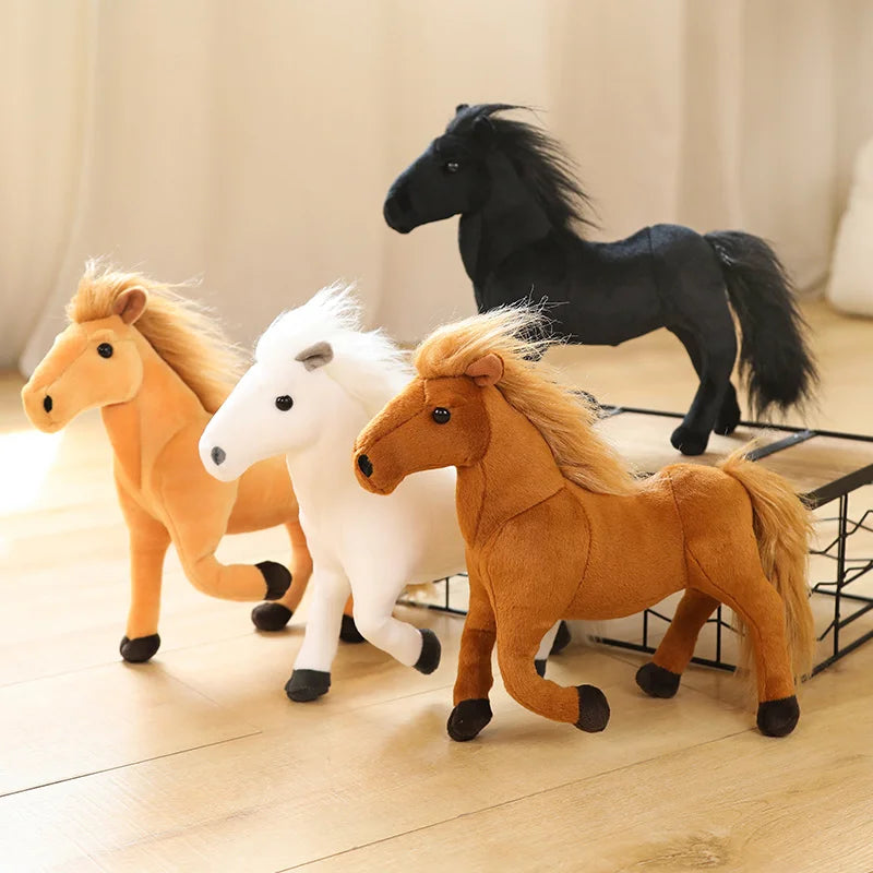 Chestnut the Lifelike Real Life Horse Soft Plush Pillow