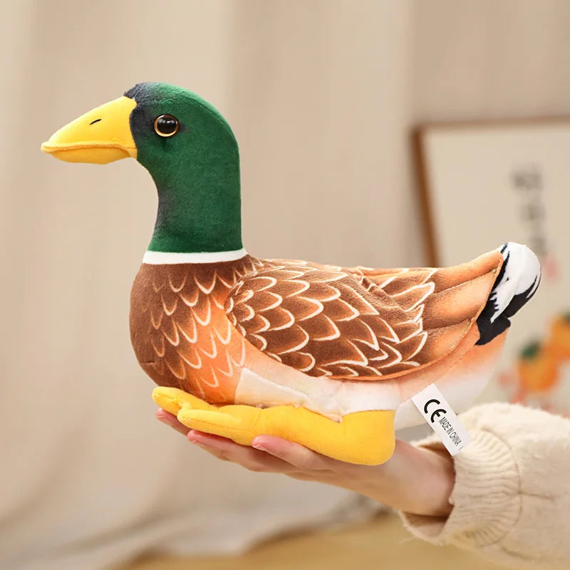 Puddles the Soft Simulation Brown Duck Plushie