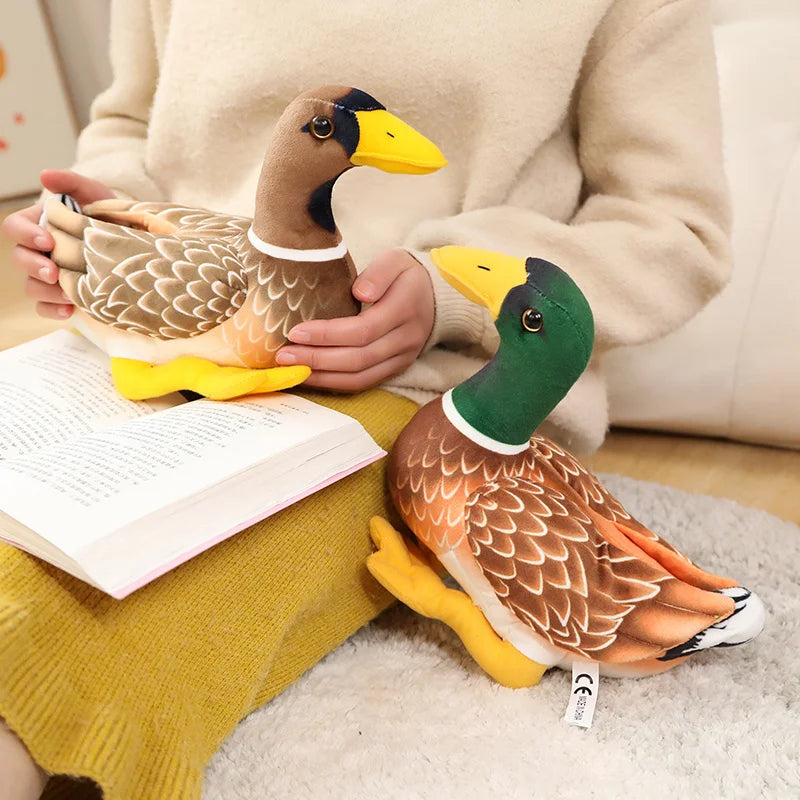 Puddles the Soft Simulation Brown Duck Plushie