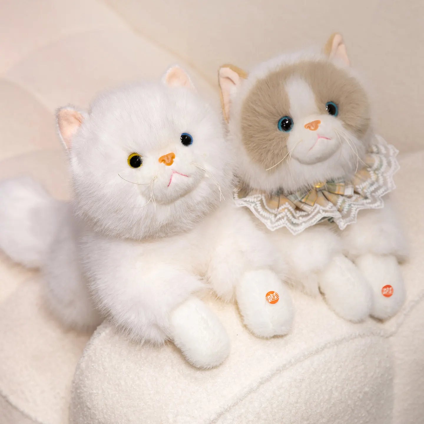 Shadow the Realistic Fluffy Black Cat Snuggle Plush