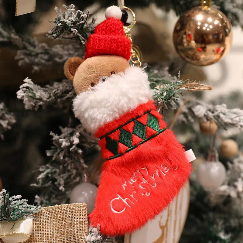 Jolly Christmas Squad Santa Gingerbread Tree Plushies