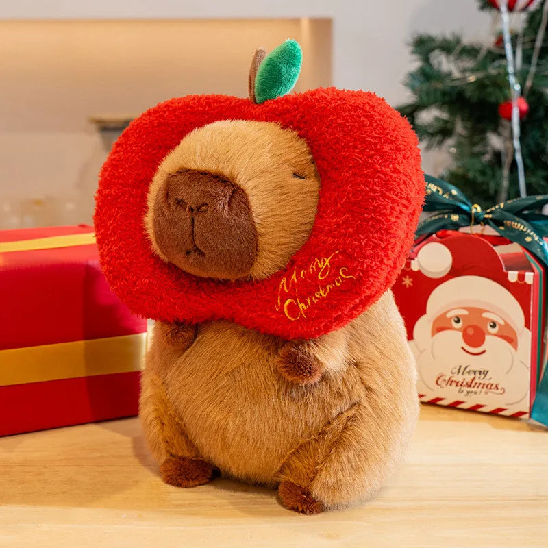Capy the Festive Red Hat New Year Capybara Plush