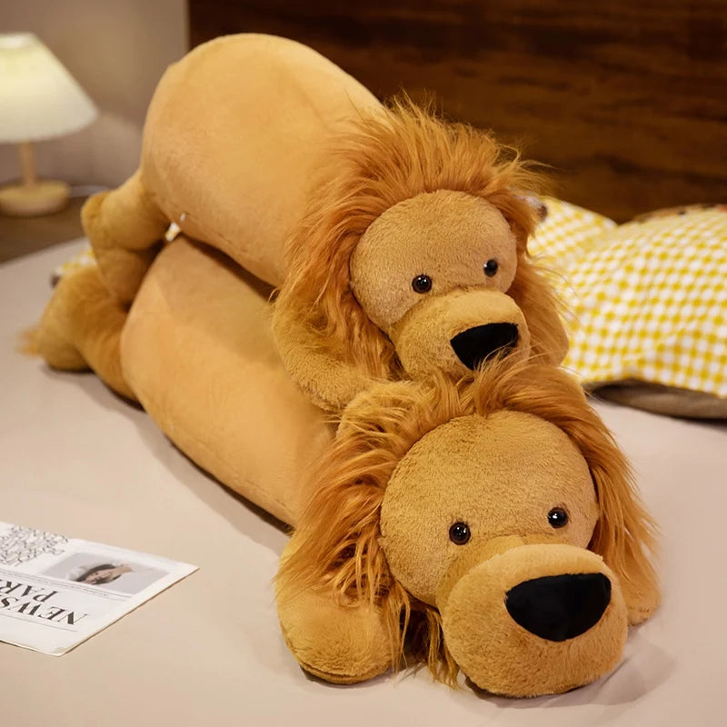 Roary the Sleepy Giant Lion Floor Plush