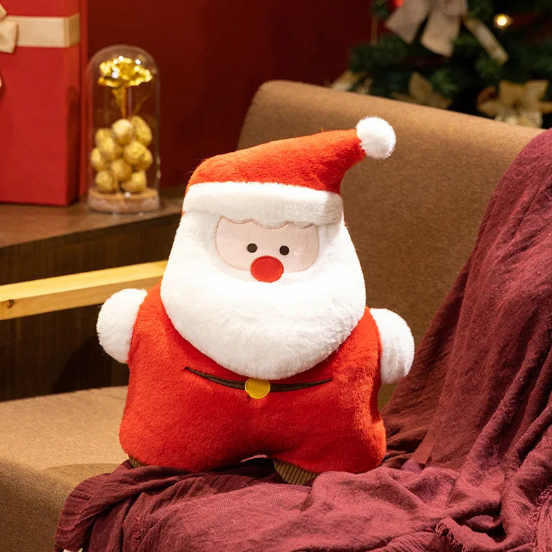 Santa the Christmas Snowman Elk Tree Festive Plushie