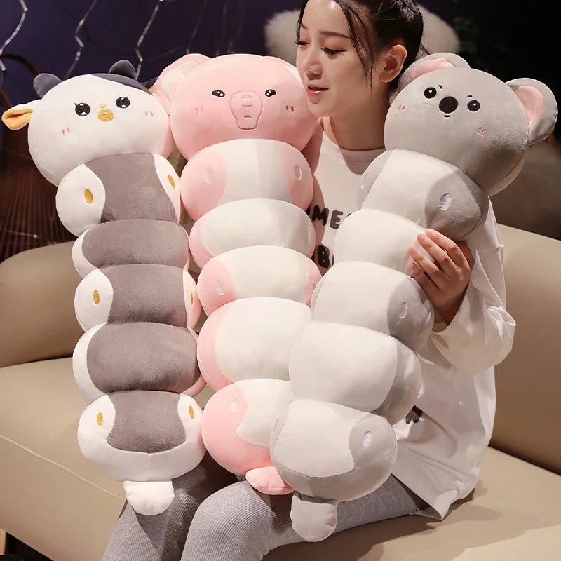 Snoozy Kawaii Long Cat Koala Elephant Sofa Snuggle Pillow