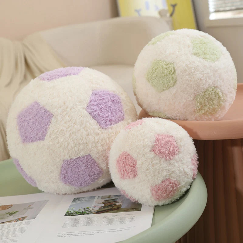 Bouncy Stuffed Football Plush Pillow
