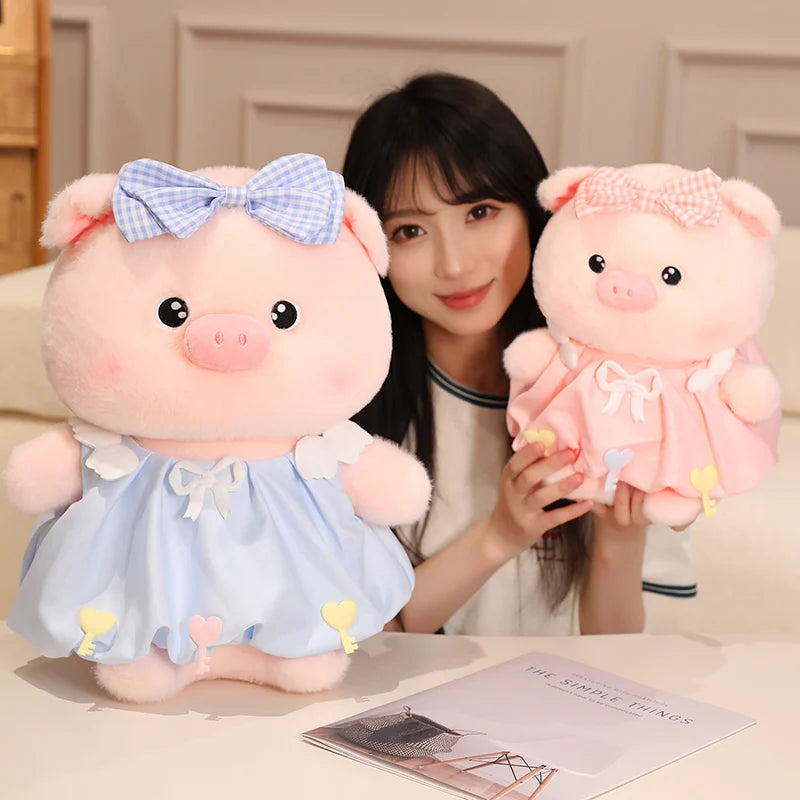 Pinky & Blush the Kawaii Piggy Couple Plushies