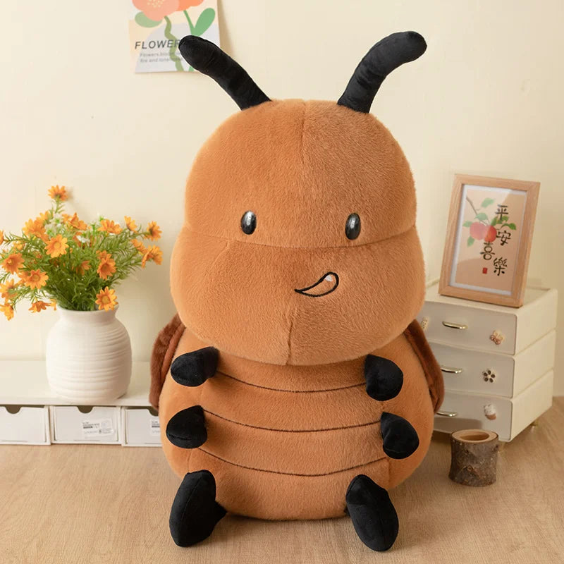 Buzzy the Ant Bee Cockroach Funny Plush Pillow