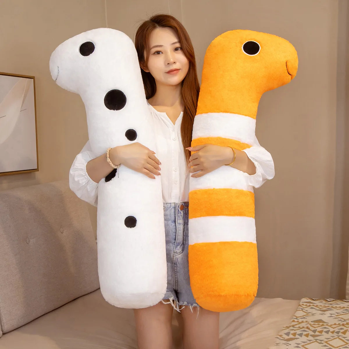 Morty the Kawaii Giant Moray Eel Ocean Snuggle Plushie