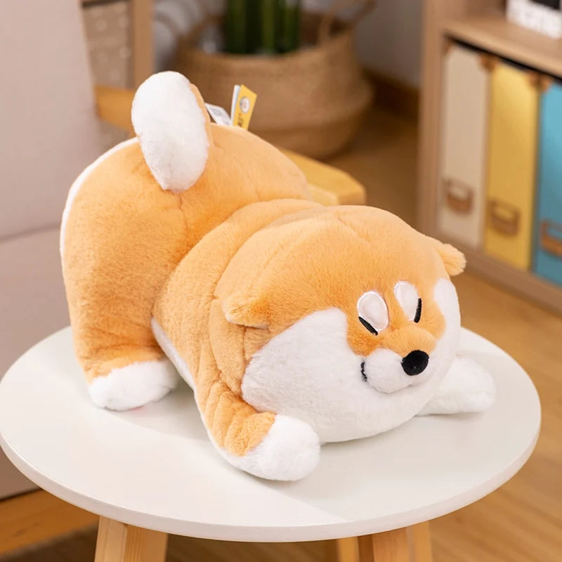 Akita the Soft Shiba Inu Puppy Sleeping Plushie
