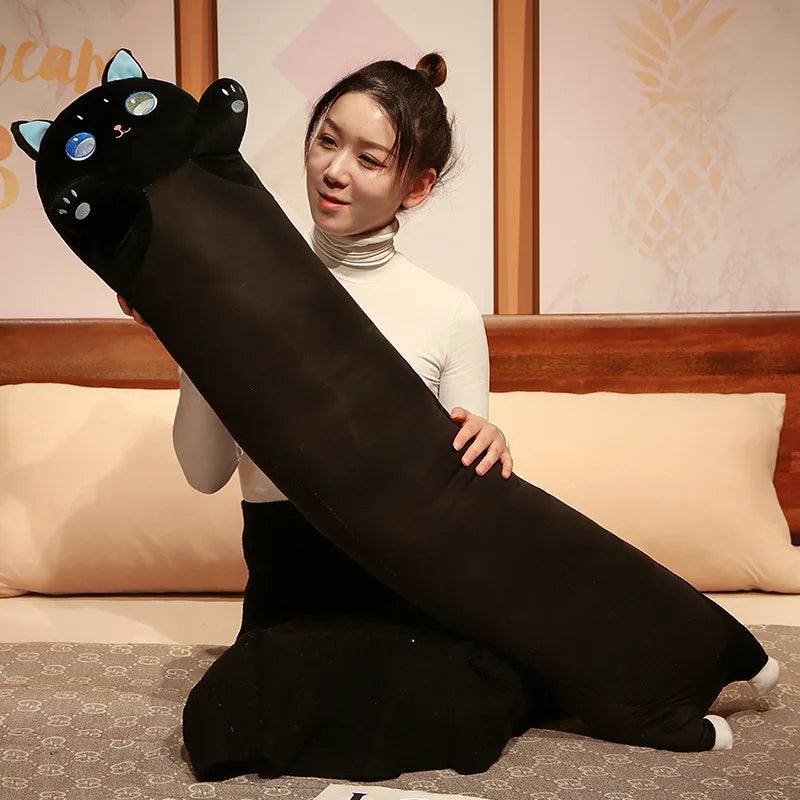 Noodle the Soft Long Dino Cat Rabbit Sleeping Pillow