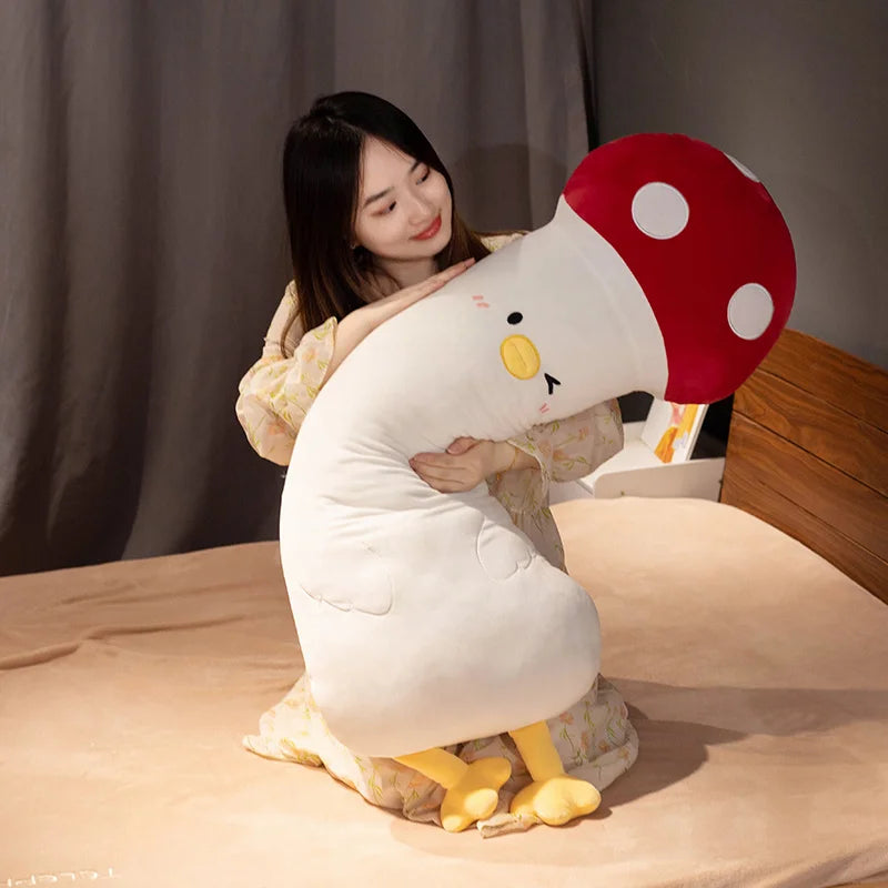 Veggie the Kawaii Giant Long Mushroom Eggplant Carrot Cosplay Plush