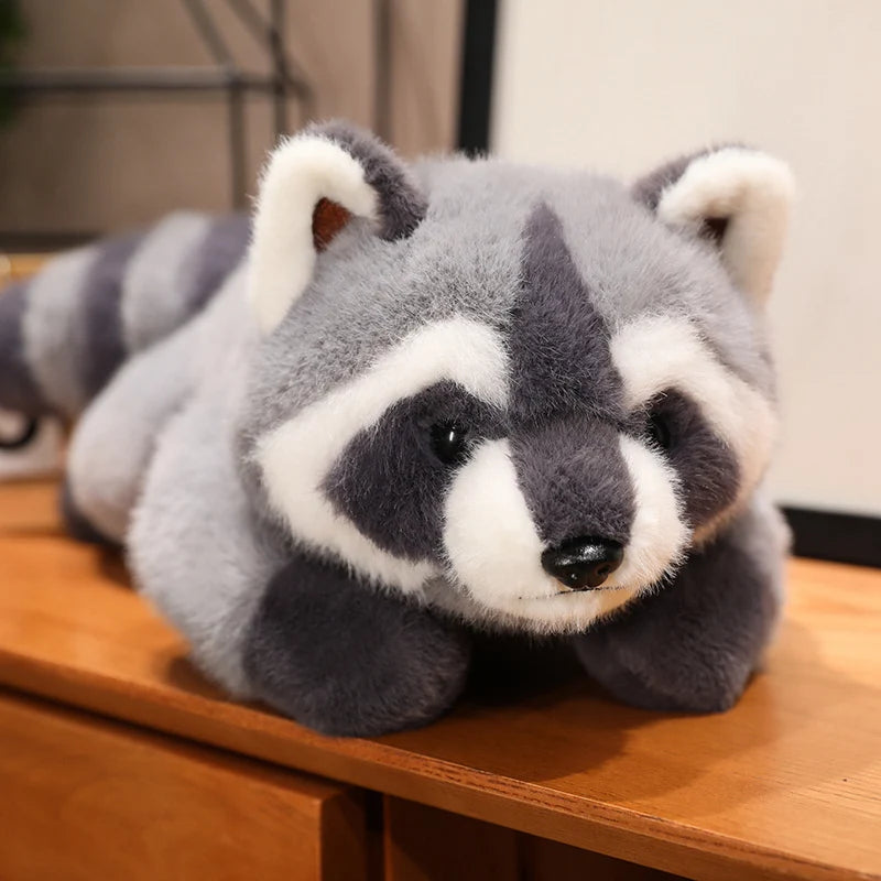Rocky the Soft Grey Raccoon Plush