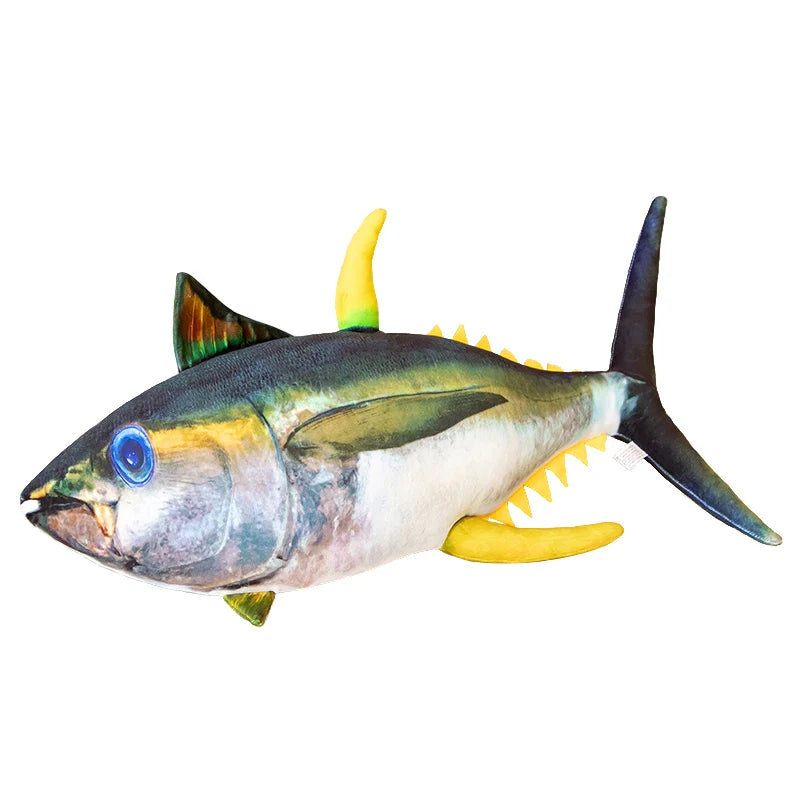 Tuna the Giant Kawaii Sea Fish Snuggle Plush Pillow