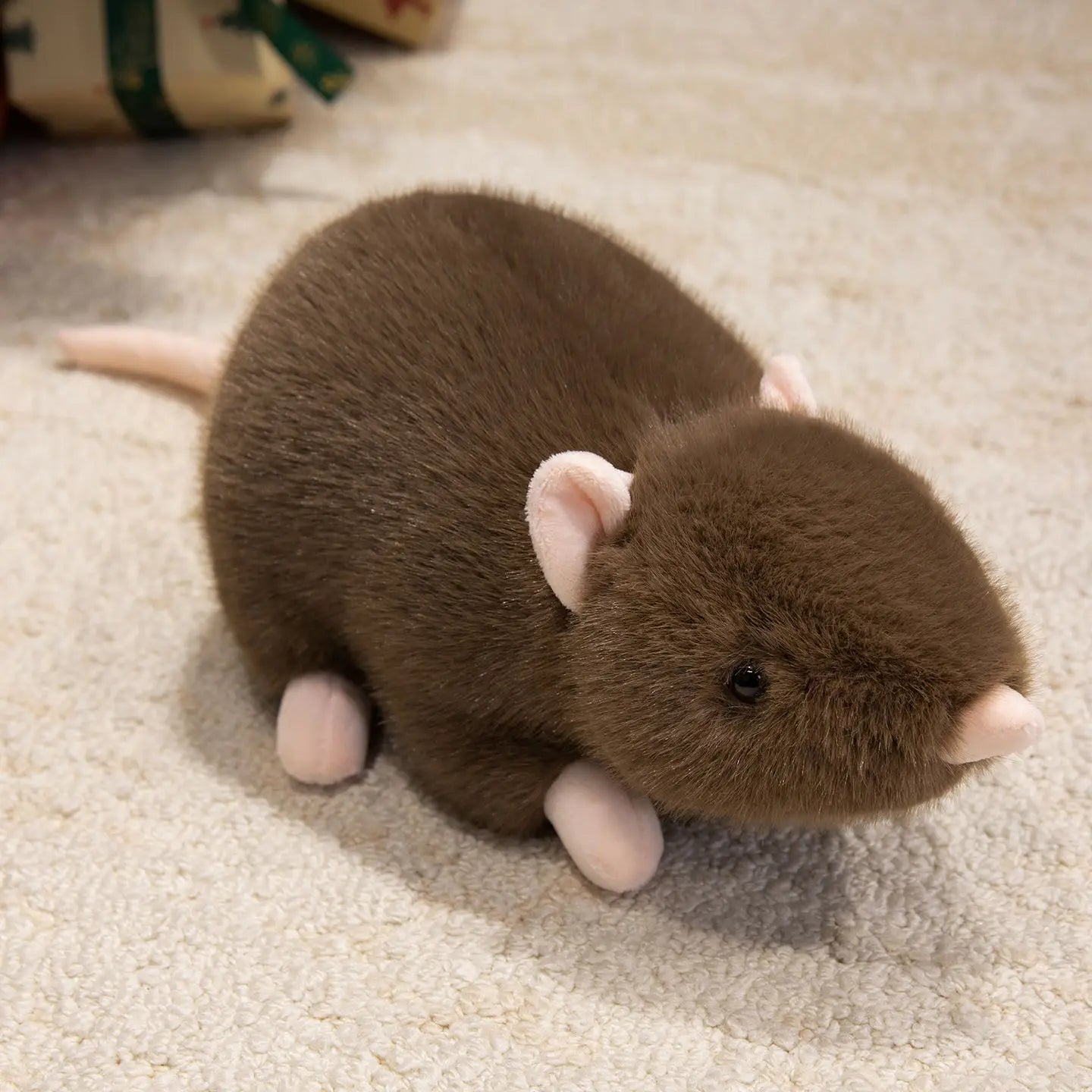 Squeaky the Kawaii Simulated Mouse Rat Plushie