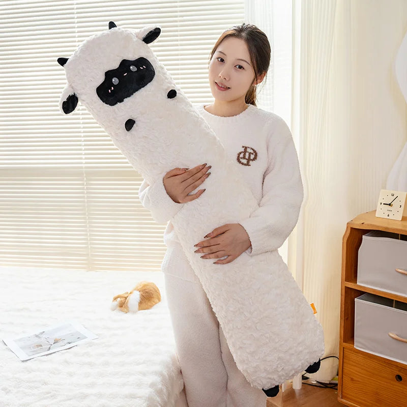 Giant Long Dozing Lamb Kawaii Plushie Pillow