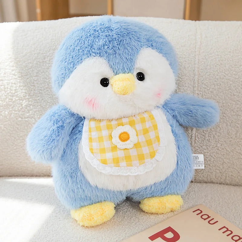 Fluffy the Cuddly Fluffy Hair Penguin Plush