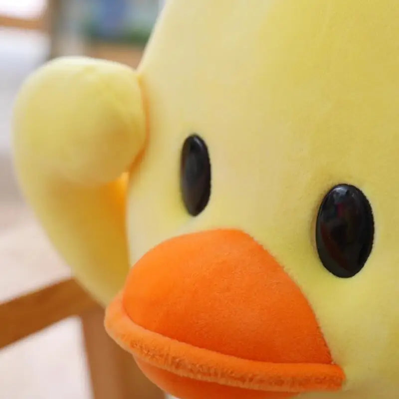 Ducky the Chubby Yellow Duck Plush Pillow